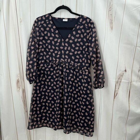 JDY Women’s 40 Jacqueline De Yong Patterned Dress - Picture 1 of 5